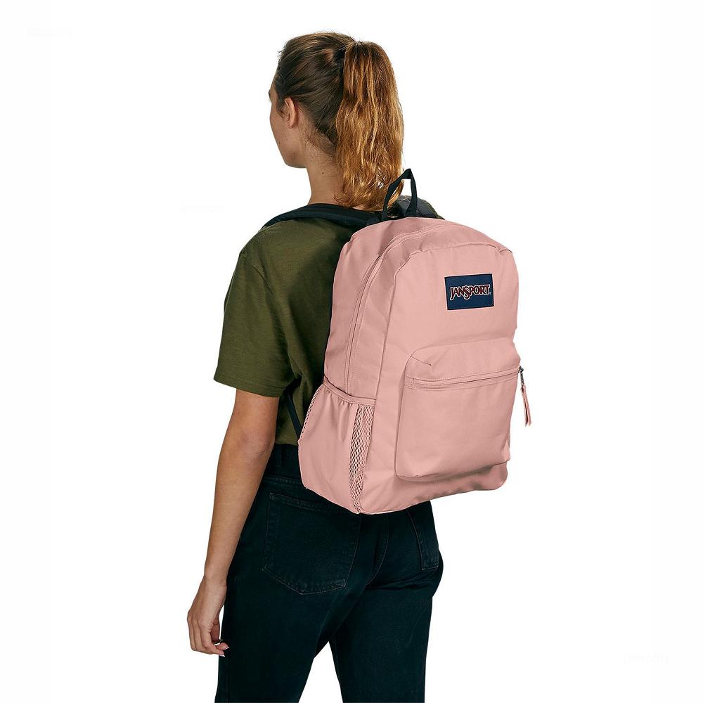 Sac à Dos Scolaire JanSport CROSS TOWN Rose | SXZ-15685595